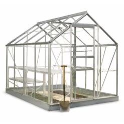 6'4 X 8'6 Halls Popular 68 Small Greenhouse (1.93 X 2.57m) -Lifetina Shop so0172 03