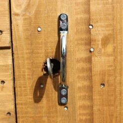 10' X 8' Traditional Standard Shiplap Pent Wooden Garden Shed (3.05m X 2.44m) -Lifetina Shop standard pent sheds feature1 min 1