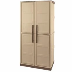 2'4 X 1'3 Shire Large Plastic Garden Storage Cupboard (0.73m X 0.39m)