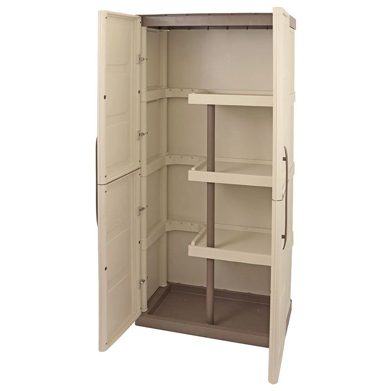 2'4 X 1'3 Shire Large Plastic Garden Storage Cupboard (0.73m X 0.39m) 4 2'4 X 1'3 Shire Large Plastic Garden Storage Cupboard (0.73m X 0.39m) - Image 4