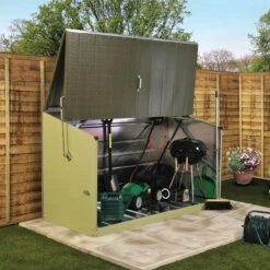 6x3 Trimetals Green Storeguard Metal Garden Storage Unit -Lifetina Shop storeguard 04