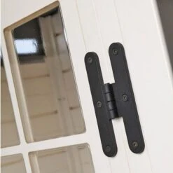 6'6 X 8' Shire Tuscany Evo 240 Apex Plastic Double Door Shed (2.02m X 2.42m) -Lifetina Shop tevo2404pvc 1aa 6x8 shire tuscany evo 240 hinge min