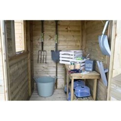 6' X 4' Forest Timberdale 25yr Guarantee Tongue & Groove Pressure Treated Apex Shed (1.93m X 1.33m) -Lifetina Shop tpa46m 6x4 apex feature1 min