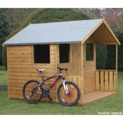10' X 8' Traditional Shiplap 8' Cabin Garden Shed (3.05m X 2.44m) -Lifetina Shop tra108cab 01 min
