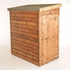 7' X 4' Traditional Shiplap Pent Wooden Garden Tool Storage Shed (2.14m X 1.22m) -Lifetina Shop tra74too 02 min