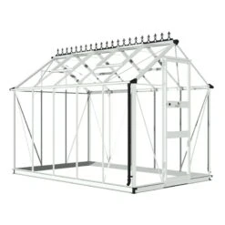 6' X 10' Halls Cotswold Burford Small Greenhouse With Toughened Glass (1.94m X 3.17m) -Lifetina Shop v01611 eden burford 6x10 small greenhouse cutout min