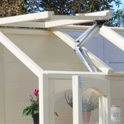 5'x2' Forest Victorian Tall Wall Greenhouse With Auto Vent (1.47x0.72m) -Lifetina Shop victgh feature1 min