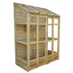5'x2' Forest Victorian Tall Wall Greenhouse With Auto Vent (1.47x0.72m) -Lifetina Shop victghhd 03 3