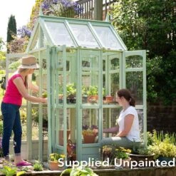 3' X 4' Forest Victorian Walkaround Greenhouse With Auto Vent (0.9 X 1.2m) -Lifetina Shop wrghav forest victorian walkaround greenhouse with auto vent insitu3 min 1