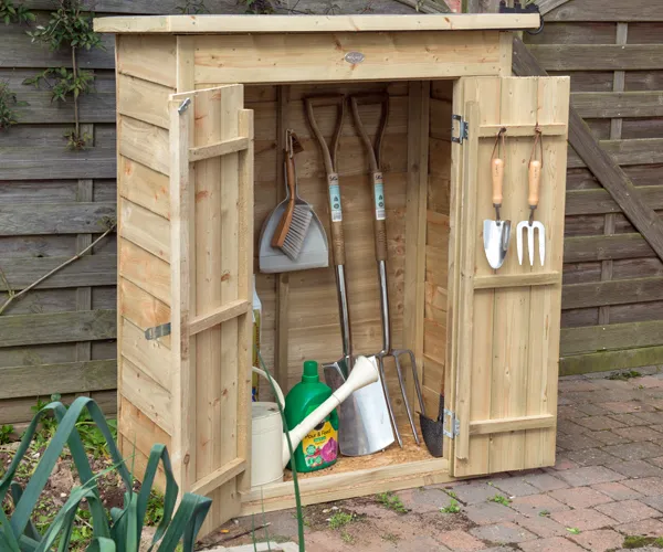 Lifetina Shop -Lifetina Shop OPPGSIN Overlap Pent Pressure Treated Garden Store 1